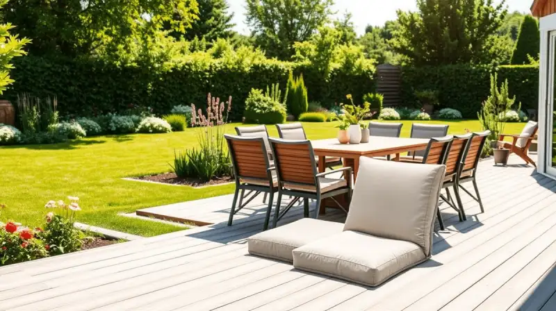 Sitzkissen für Gartenstühle
