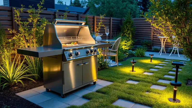 Die ideale Beleuchtung für Ihre Outdoor-Küche