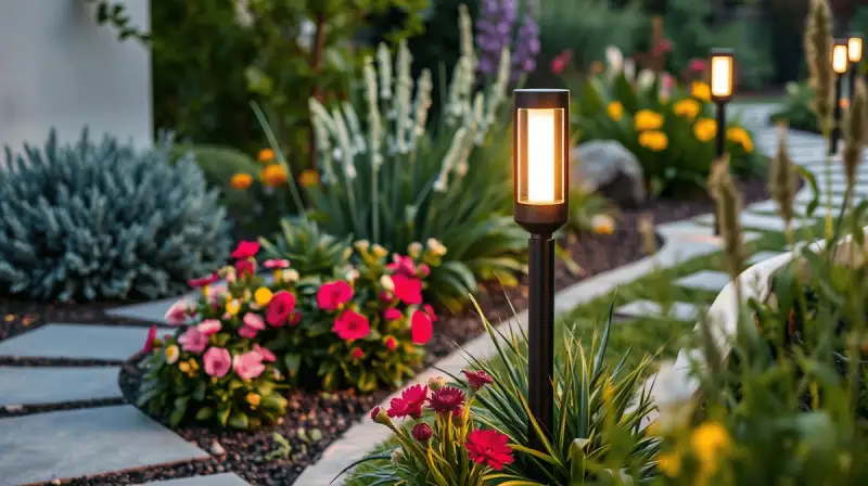 Wetterfeste LED Gartenbeleuchtung für alle Jahreszeiten