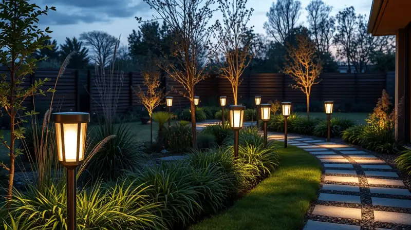 Solarlampensysteme für den Garten