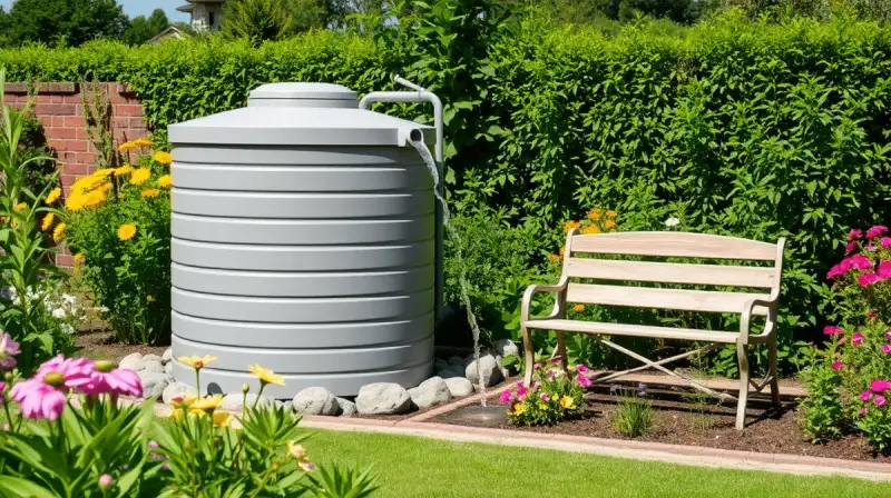 Regenwassernutzung im Garten