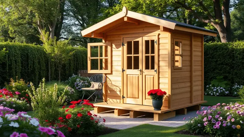 Gartenhäuser aus Holz