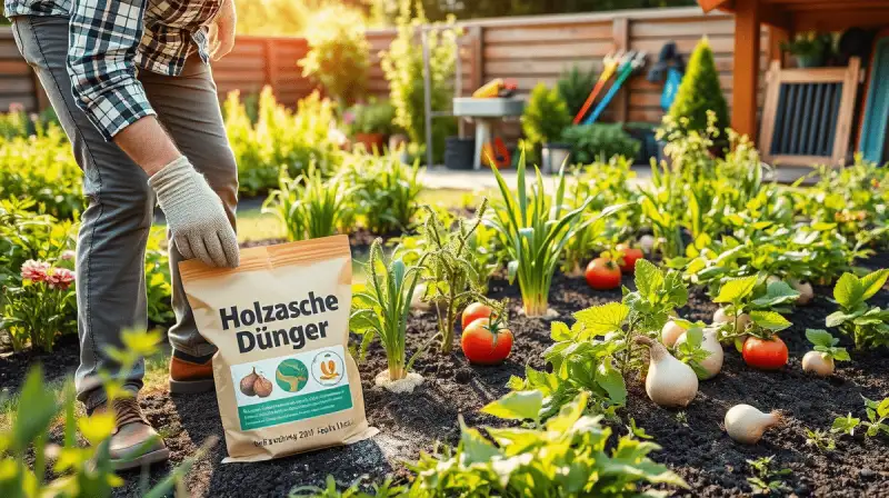 Holzasche als Dünger - Natürliches Powerpaket