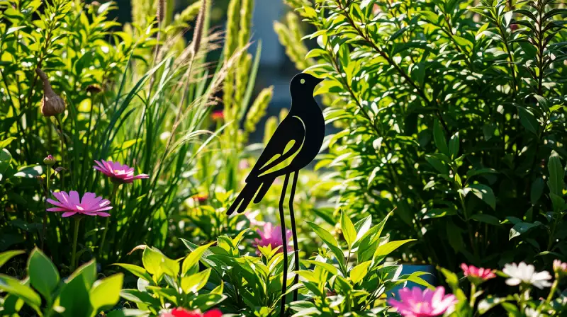 Gartenstecker Vögel