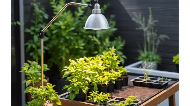 Pflanzenlampe mit Wärme – das perfekte Duo