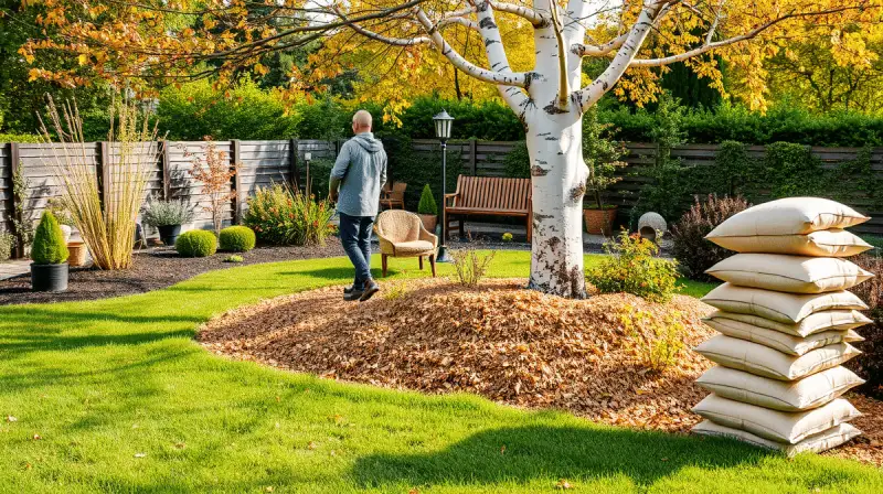 Herbstmulch: Optimaler Winterschutz im Garten