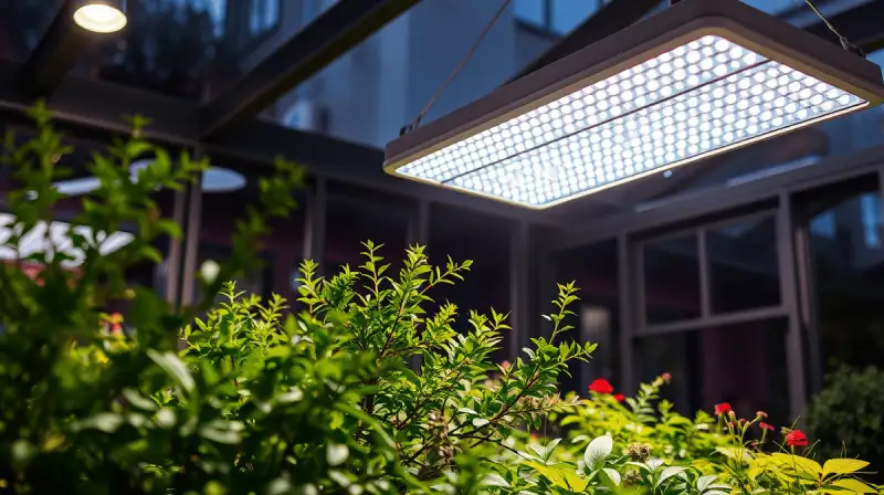 Pflanzenlampen für Wintergärten