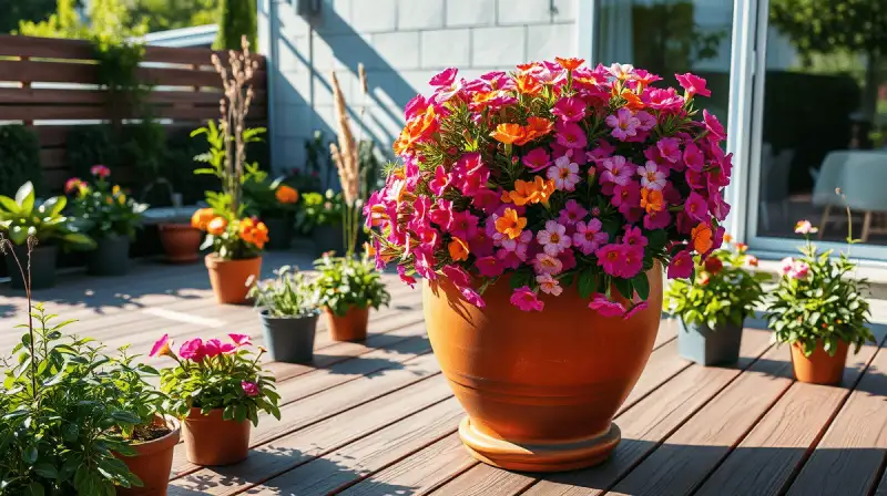 Die richtige Blumenerde für Töpfe und Kübel