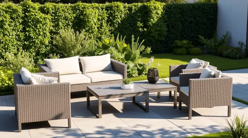 Ganzjährige Gartenmöbel-Sets