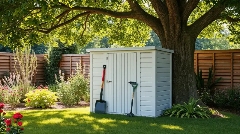 Kunststoff-Gartenhäuser: Pflegeleicht & Wetterfest