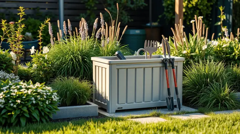 Geräteboxen für den Garten
