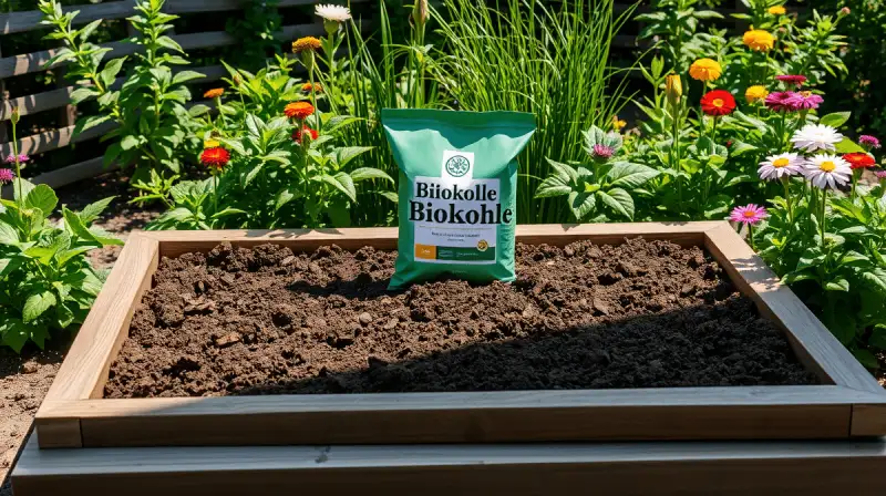 Biokohle als Bodenverbesserer