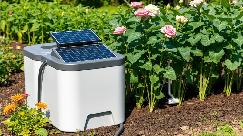 Solargestützte Gartendüngung revolutioniert Pflanzenpflege
