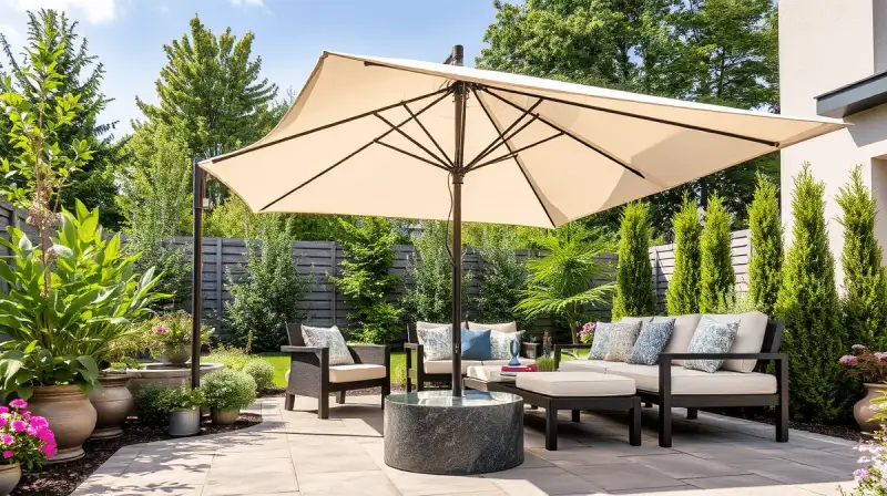 Sonnenschirme mit Ständer - Der perfekte Halt