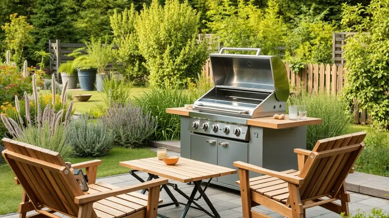 Nachhaltiges Grillen im Garten
