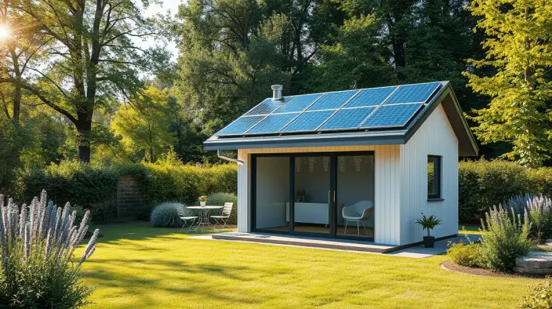 Solarstrom fürs Gartenhaus