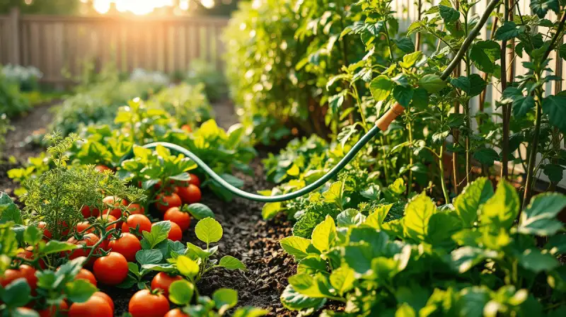 Perlschläuche für effiziente Gartenbewässerung