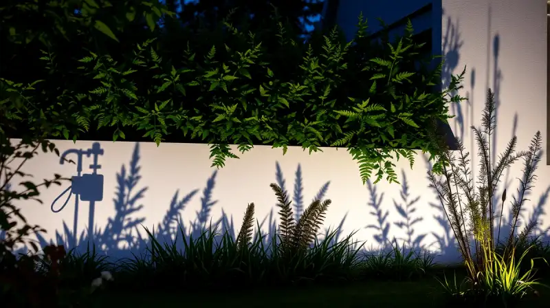 Schattenspiele im Garten