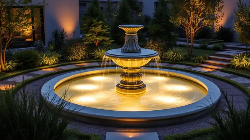 LED Bodenspots für magische Gartenmomente
