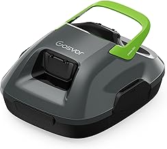 Gosvor Poolroboter, Akku Poolsauger mit 90 Min. Reinigungszeit, Einfach zu Bedienen, Selbstparkfu…