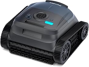 Pondee X5 Poolroboter Boden und Wand, Kabelloser Poolsauger mit Wandklettern,Intelligente Routenp…