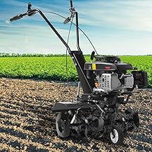BRAST Motorhacke Gartenfräse Benzin | 1,9kW(2,6PS)-5,15kW(7PS) | 25-85cm Arbeitsbreite | 6 Model…