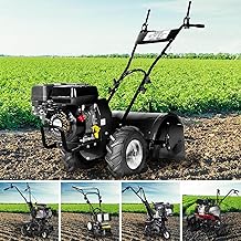 BRAST Motorhacke Gartenfräse Benzin | 1,9kW(2,6PS)-5,15kW(7PS) | 25-85cm Arbeitsbreite | 6 Model…