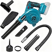 Akku Laubbläser für Makita 18V, Elektrischer Hand-Laubbläser Gebläse, 2-in-1 Elektrischer Lau…