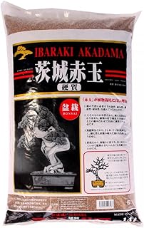 Japan Bonsai-Erde Akadama 5-10 mm Ibaraki hart 12,5 Liter. ca. 10 Kg