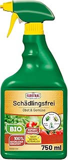 Substral Naturen Bio Schädlingsfrei Obst und Gemüse, 750 ml Flasche – Natürliches Mittel gegen…