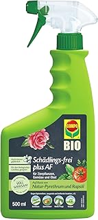 COMPO Schädlings-frei plus AF – Spray gegen Blattläuse, Schildläuse, Wollläuse, Buchsbaumzün…