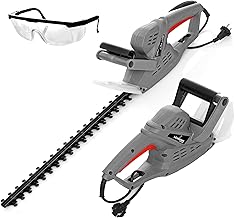 LEHMANN Elektro-Heckenschere, 45 cm Messerlänge, 16 mm Schnittstärke, maximale Leistung 1500 W,…