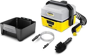 Kärcher Mobile Outdoor Cleaner OC 3 Adventure Box (Wassertankvolumen: 4 l, Lithium-Ionen-Akku, A…