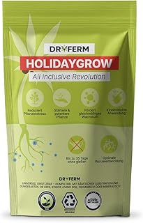 HolidayGrow Wasserspeicher Granulat (175g für 30L Substrat) – Biologisches Hydrogel für Pflan…