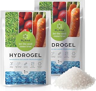 Hydrogel 2KG für Wasserspeicher für Pflanzen | Feuchtigkeitsregelung Fürpflanzen Substrat | Wa…