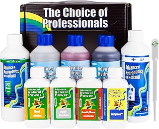 Weedness Advanced Hydroponics Starter-Set 9-teiliges Dünger-Kit – Indoor Outdoor Naturdünger Gr…