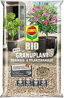 COMPO BIO GRANUPLANT Drainage- und Pflanzgranulat – 100% natürlicher Bimsstein – nachhaltige…