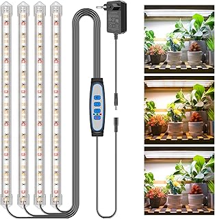 Kullsinss Pflanzenlampe LED Vollspektrum, 36W 240 LEDs Grow Light Pflanzenlicht für Zimmerpflanz…