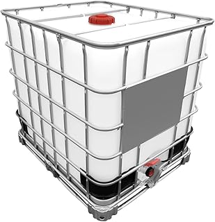 1000l IBC Wassertank DN150/50 auf Stahlpalette (Gebraucht/Gespült)