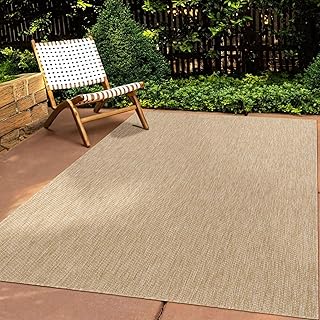 Taracarpet In & Outdoor Teppich Wetterfest Wohnzimmer Balkon Küchenteppich Terrassenteppich Flac…