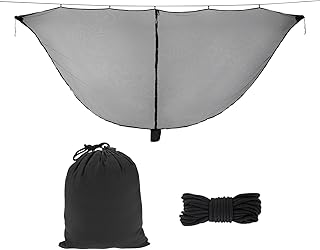 Sternstunde Hängematte Moskitonetz 330×140 cm – 360° Insektenschutz für Camping & Garten – Lei…