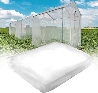 Insektenschutznetz, Pflanzenschutznetz Feinmaschig, Insektennetz 2,5x10m, Gemüsenetz, Gemüsesch…