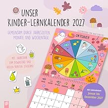 Unser Kinder-Lernkalender 2027: Gemeinsam durch Jahreszeiten, Monate und Wochentage
