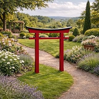 Japanisches Torii Gate Japan Tor für Haus und Garten Holzbogen Torbogen Nr 023