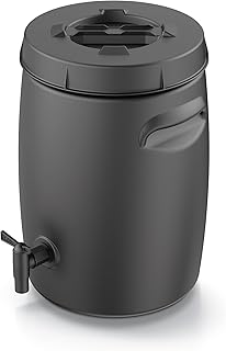 Fass zur Herstellung von organischem Dünger – 25 Liter – Kunststoff Dünger Tank 42 x 29 cm anth…