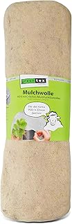 EASYgreen greentex 250gr/m² Unkrautschutzmatte Schafwolle/Mulchwolle 1,20 x 5 m | Bio Mulchmatte…