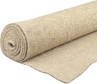 Windhager Unkrautmatte Naturfaser ÖKO, Mulchvlies aus Jute für Garten und Beet, wasserdurchläs…