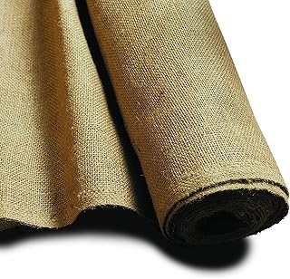NOOR Jute-Zuschnitt Schwer 0,9 x 5 m I Premium Juterolle zum Adventskalender selber basteln, als …
