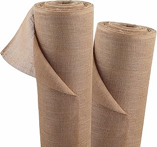 Aquagart Jutegewebe 215g/m² Jutematte Gartenjute Jute Stoff für Dekoration Sackleinen Juteband …