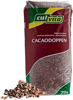 Kakaoschalen 70L – Bodendecker für Garten & Beete – Schneckenabwehr & Unkrautunterdrückung – Or…